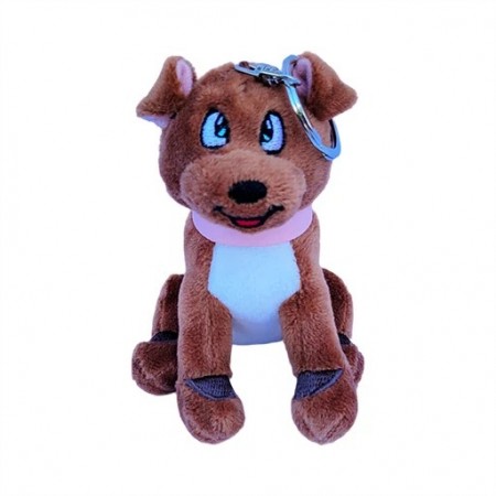 Micro Tracker bamse med nøkkelring