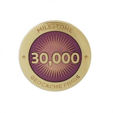 Milestone Pin - 30 000 Finds