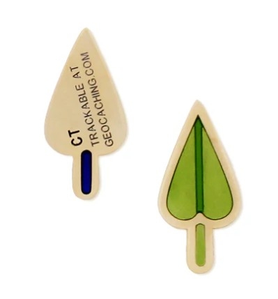 Nano Leaf Geocoin