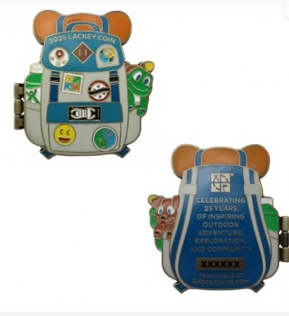 Lackey Geocoin & Tag Set