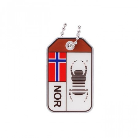 Geocaching Travel Bug® Norsk Flagg