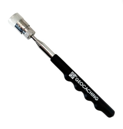 Geocaching magnetisk teleskopverktøy med lys