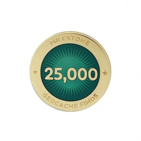 Milestone Pin - 25 000 Finds